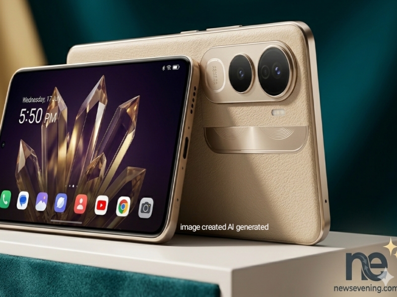 Vivo Y400 Pro 5G smartphone premium design with slim body and stylish back finish