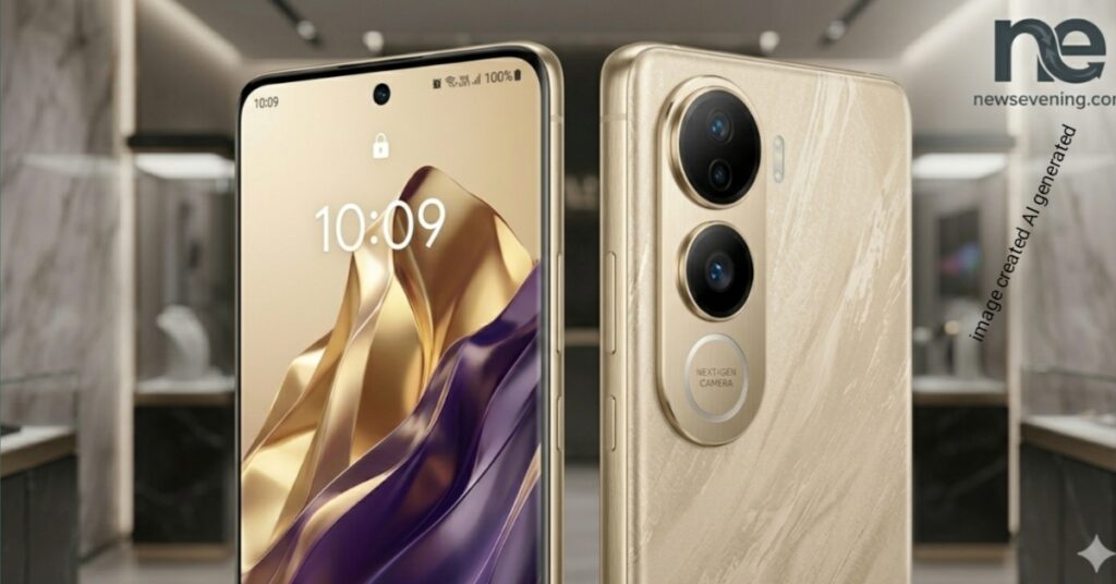 Vivo Y400 Pro 5G smartphone front and back design showing premium look and modern slim body