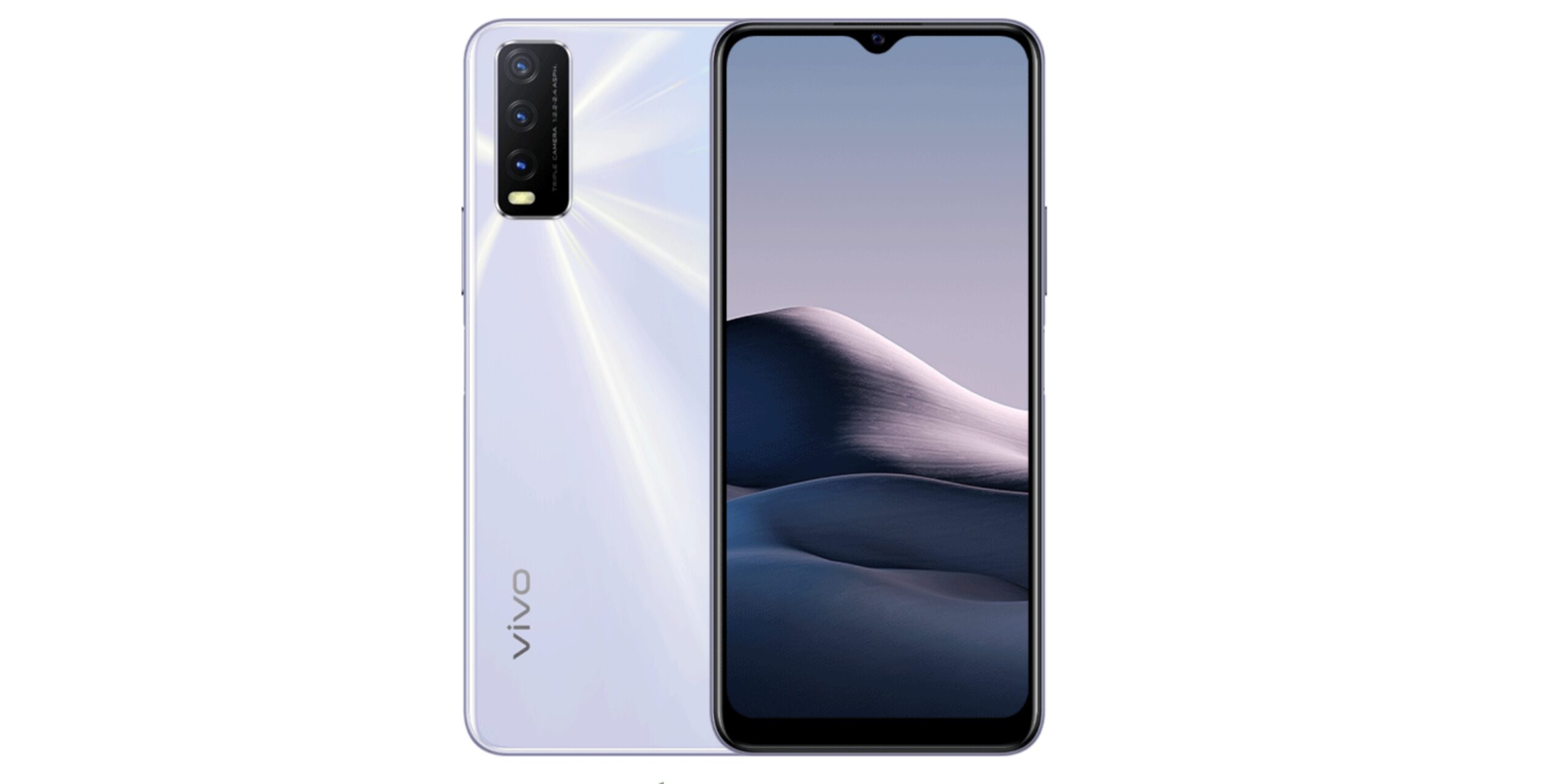 "Vivo Y20 smartphone 2025 model with AI triple camera, long-lasting 5000mAh battery and stylish design"